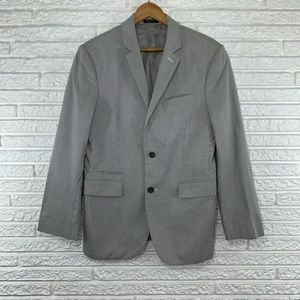 Express Men’s Pinstriped Blazer